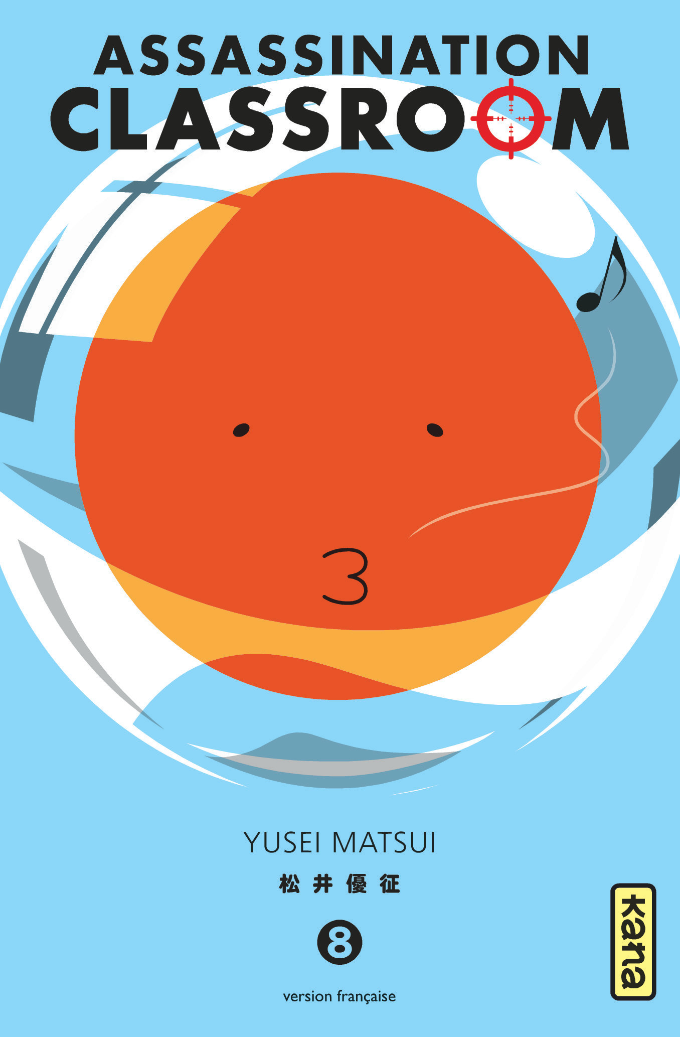 Assassination Classroom 8 édition Simple Kana Manga Sanctuary 