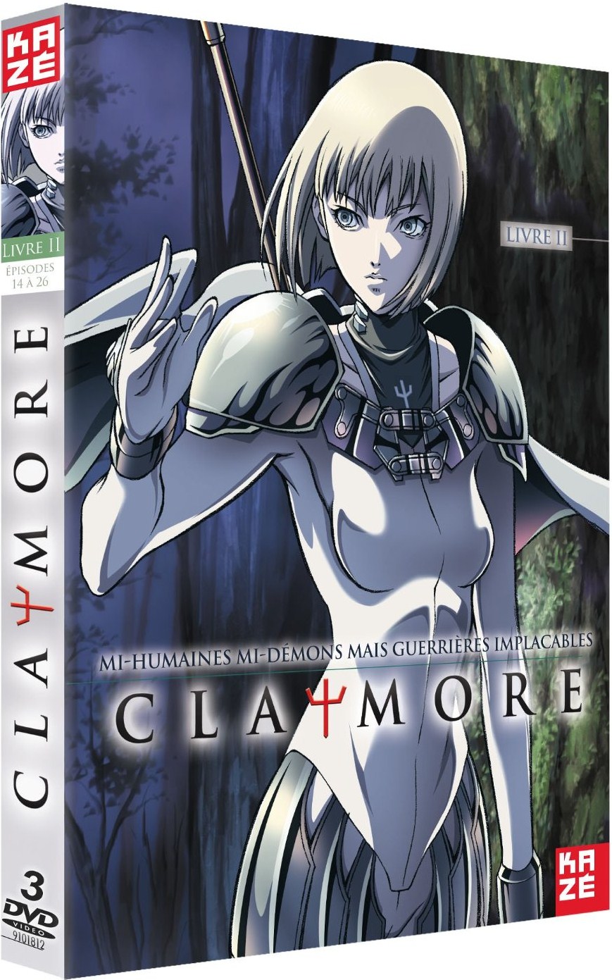 Claymore 2 233 Dition Coffret Dvd Kaze Manga Sanctuary