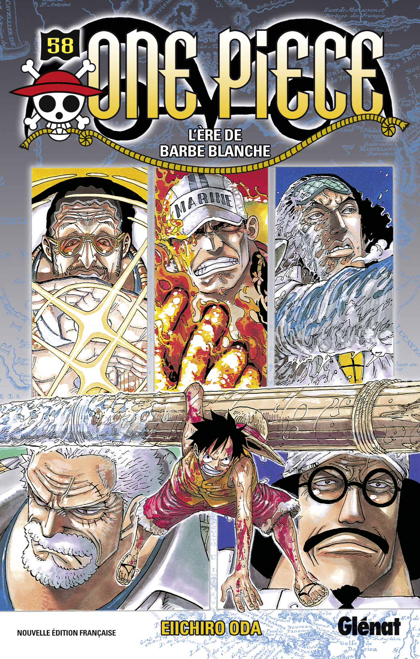 One Piece 58 édition Nouvelle Edition Française Glénat Manga