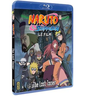 couverture, jaquette Naruto Shippuden Film 4 - The Lost Tower  Blu-ray (Kana home video)