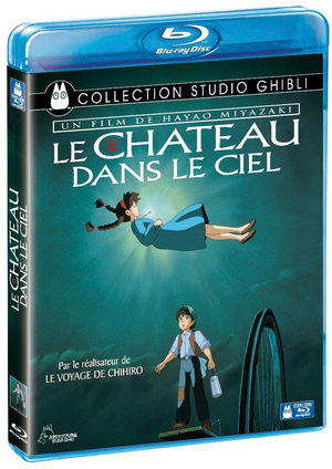 couverture, jaquette Le Château dans le Ciel  Blu-Ray Japonais (Studio Ghibli)