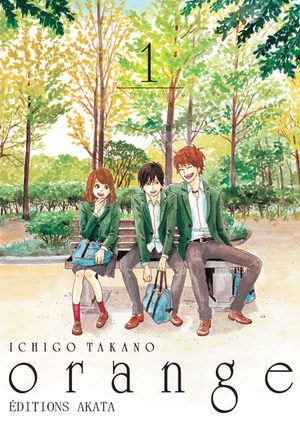couverture, jaquette Critique Manga Orange #1