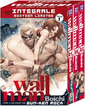 couverture, jaquette Wallman 2  (kazé manga)