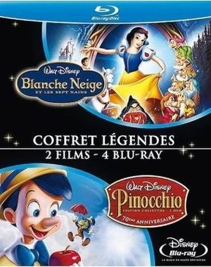 Blanche Neige et les sept nains + Pinocchio