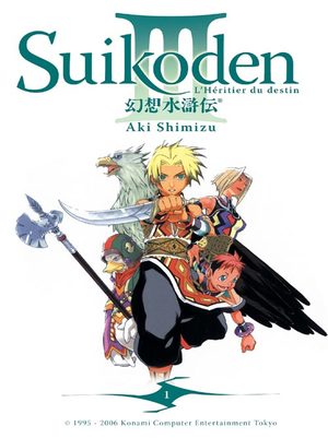 couverture, jaquette Critique Manga Suikoden III #1