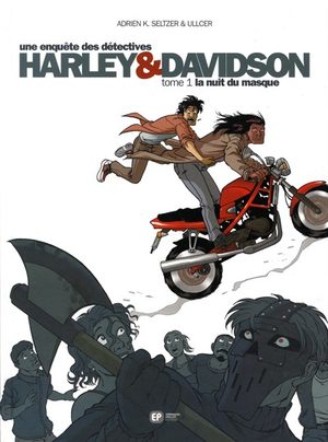 Une enquête des détectives Harley et Davidson BD
