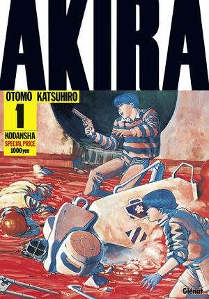 couverture, jaquette Akira 3 Édition originale - N&B (Glénat Manga)