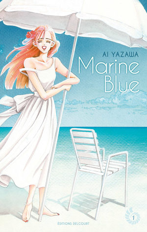 couverture, jaquette Marine blue 4  (Delcourt Manga)