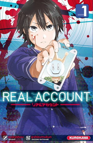 couverture, jaquette Real Account 22  (Kurokawa)