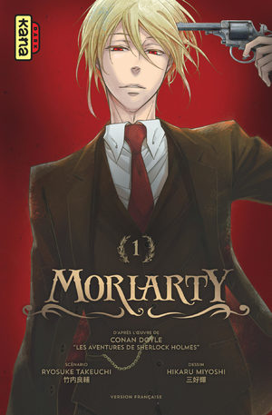 couverture, jaquette Critique Manga Moriarty #13