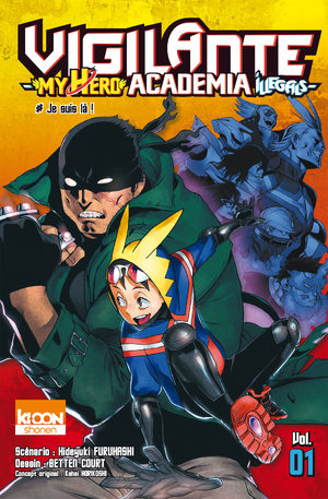 couverture, jaquette Vigilante - My Hero Academia illegals