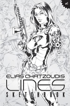 Elias Chatzoudis - Lines sketchbook Artbook
