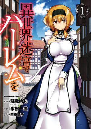 couverture, jaquette Harem in the Fantasy World Dungeon 4  (Kadokawa)
