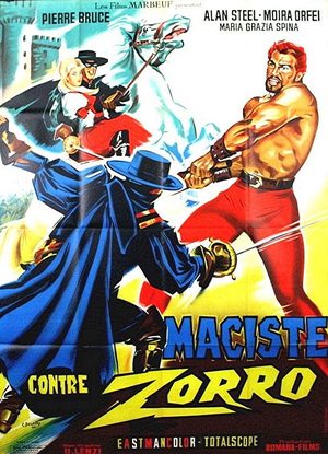 Maciste contre Zorro Produit spécial