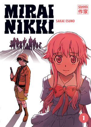 couverture, jaquette Mirai Nikki 7  (casterman manga)