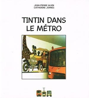 Tintin dans le métro