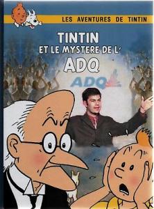 Tintin et le mystère de l'ADQ