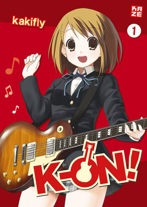 couverture, jaquette K-ON! 4  (kazé manga)