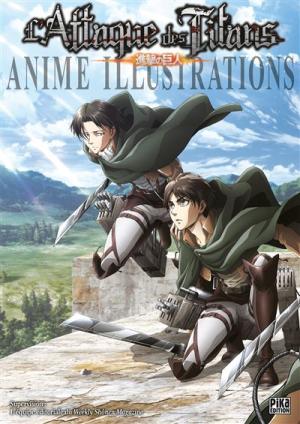 L'Attaque des Titans Anime Illustrations: Artbook Manga