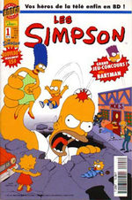 couverture, jaquette Les Simpson 1