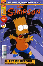 couverture, jaquette Les Simpson 2