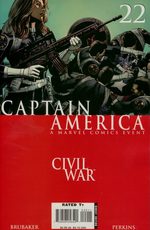 couverture, jaquette Captain America Issues V5 (2005 - 2009) 22