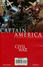 couverture, jaquette Captain America Issues V5 (2005 - 2009) 23
