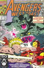 couverture, jaquette Avengers West Coast Issues - West Coast Avengers (85) Suite (89 - 93) 77