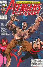 couverture, jaquette Avengers West Coast Issues - West Coast Avengers (85) Suite (89 - 93) 87