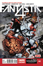 couverture, jaquette Fantastic Four Issues V5 (2014 - 2015) 2