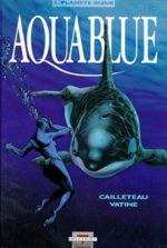 couverture, jaquette Aquablue simple 1989 2