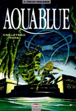 couverture, jaquette Aquablue simple 1989 5