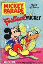 couverture, jaquette Mickey Parade 36