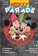 couverture, jaquette Mickey Parade 196