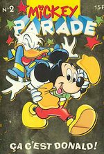 couverture, jaquette Mickey Parade 206