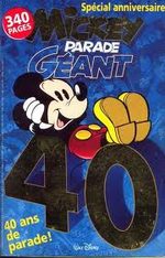 couverture, jaquette Mickey Parade 295