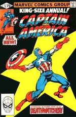 couverture, jaquette Captain America Issues V1 - Annuals (1981 - 1993) 4