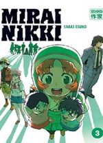 couverture, jaquette Mirai Nikki 3
