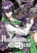 couverture, jaquette Highschool of the Dead Allemande 2