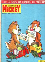 couverture, jaquette Le journal de Mickey 554
