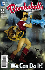 couverture, jaquette DC Comics Bombshells Issues 5