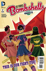 couverture, jaquette DC Comics Bombshells Issues 7