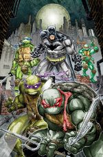 couverture, jaquette Batman et les Tortues Ninja Issues (2015 - 2016) 1