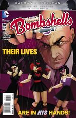 couverture, jaquette DC Comics Bombshells Issues 10