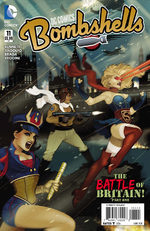 couverture, jaquette DC Comics Bombshells Issues 11