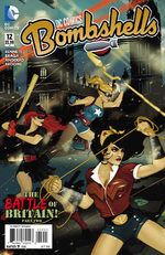 couverture, jaquette DC Comics Bombshells Issues 12