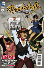 couverture, jaquette DC Comics Bombshells Issues 13