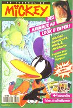 couverture, jaquette Le journal de Mickey 1958
