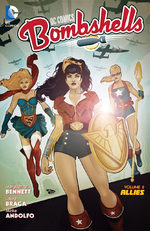 couverture, jaquette DC Comics Bombshells TPB softcover (souple) 2