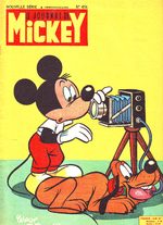 couverture, jaquette Le journal de Mickey 414